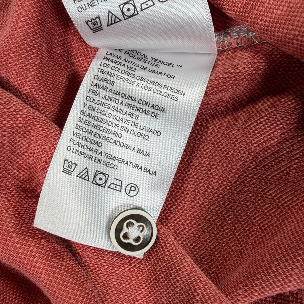 Tommy Bahama Polo Shirt Mens XL Red Excellent Tencel Modal Blend‎ Short Sleeve - Picture 10 of 10